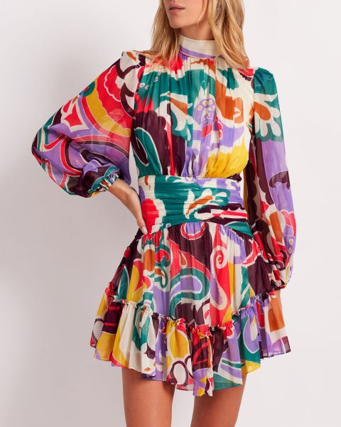 Daydreamer Mini Dress Patbo Multi Women Dresses & Jumpsuits Online